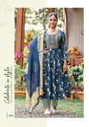 Shanaya Vol 01 By Mystic 9 Foil Printed Kurti With Bottom Dupatta Wholesale Market In Surat
